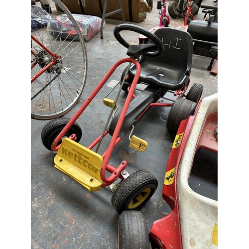 1010 - Two children's pedal karts