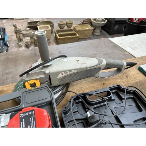 1058 - Five items to include cased DeWalt DC725 cordless drill with battery pack and charger, Makita 41883G... 