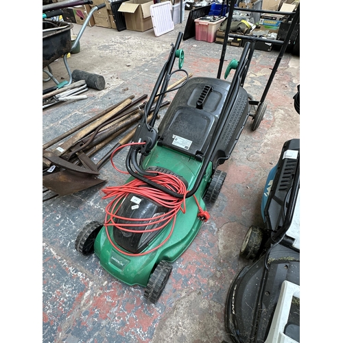 1078 - A Gardenline carbon power motor electric lawnmower