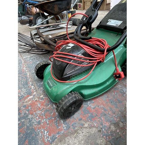 1078 - A Gardenline carbon power motor electric lawnmower