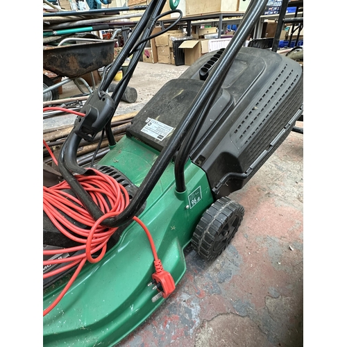 1078 - A Gardenline carbon power motor electric lawnmower