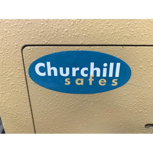 1072A - A Churchill Safes metal safe