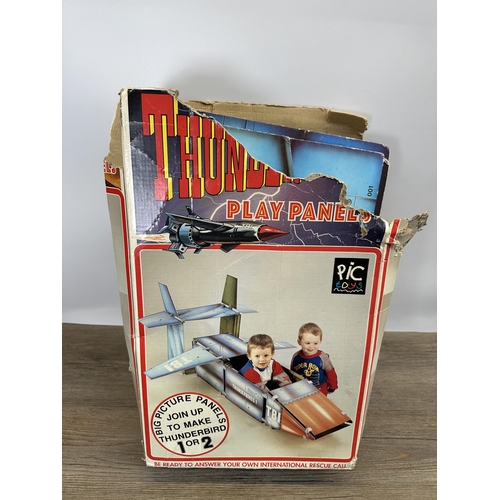 488 - Two items, boxed Pic Toys Thunderbirds play panels and Vivid Imaginations Captain Scarlett and the M... 