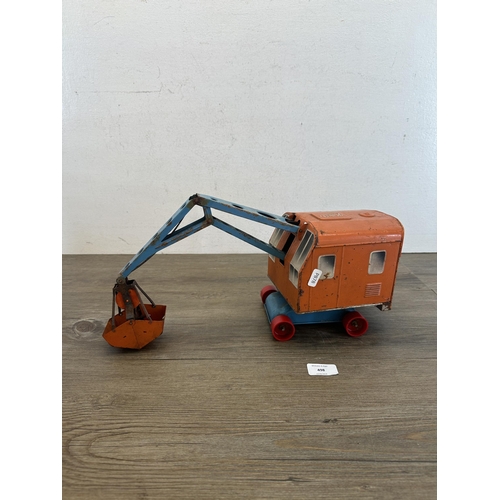 498 - A mid 20th century German Kibri Tin Plate excavator