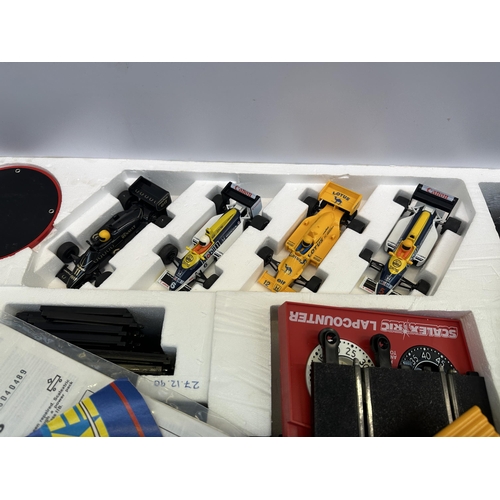 503 - A vintage boxed Scalextric World Championship slot car set