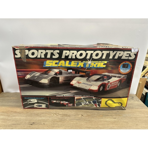 504 - A vintage boxed Scalextric Sports Prototypes slot car set