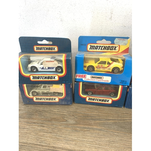 514 - A collection of vintage boxed and unboxed Matchbox diecast model vehicles