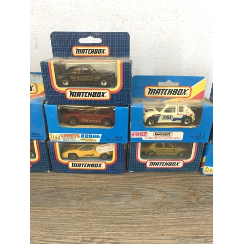 514 - A collection of vintage boxed and unboxed Matchbox diecast model vehicles