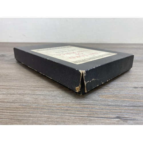 566 - A boxed 1979 The Hobbit Or There and Back Again De Luxe Edition hardback book with India paper and s... 