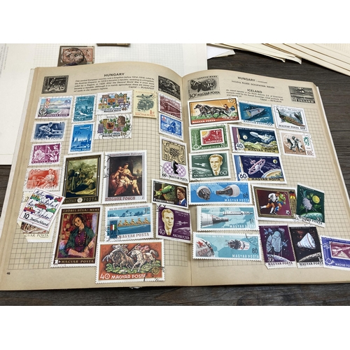 581 - A large collection of antique and later worldwide stamps