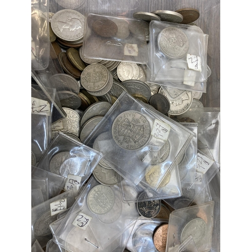 585 - A collection of British coins