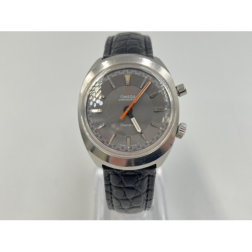 2236 - A boxed 1969 Omega Chronostop cal. 865 manual wind men's wristwatch with original Omega crystal - re... 