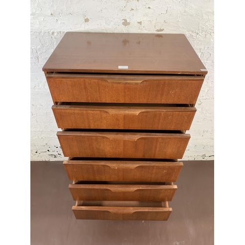 1 - A 1960s Austinsuite teak chest of drawers by Frank Guille - approx. 124cm high x 64cm wide x 41cm de... 