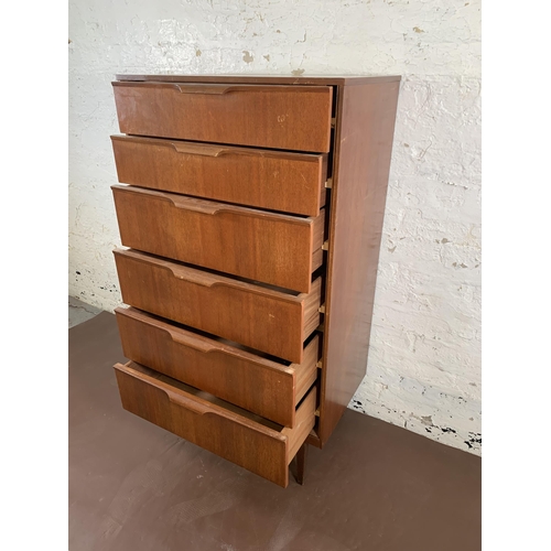 1 - A 1960s Austinsuite teak chest of drawers by Frank Guille - approx. 124cm high x 64cm wide x 41cm de... 