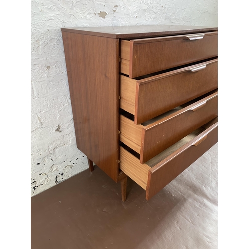 2 - A 1960s Austinsuite teak chest of drawers by Frank Guille - approx. 93cm high x 79cm wide x 41cm dee... 