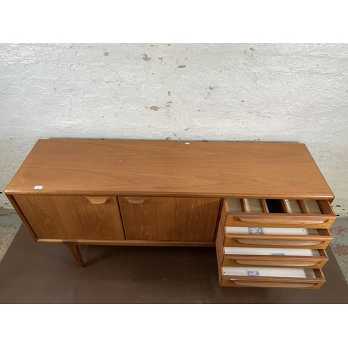 24 - A mid 20th century Younger Sequence teak sideboard - approx. 79cm high x 168cm wide x 46cm deep
