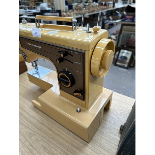 869 - A Frister + Rossmann 64 electric sewing machine