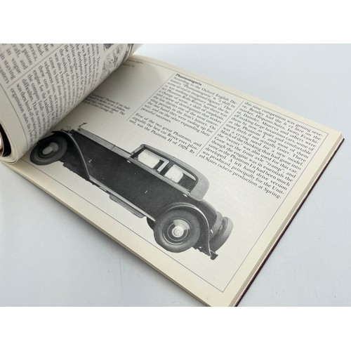 2301 - A collection of automobilia to include Rolls-Royce Silver Wraith II car badge, 3500 Rover S car badg... 