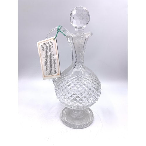 335 - A Waterford Crystal Period Piece claret decanter - approx. 30cm high