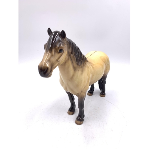 361 - A Beswick Highland pony figurine - approx. 18cm high