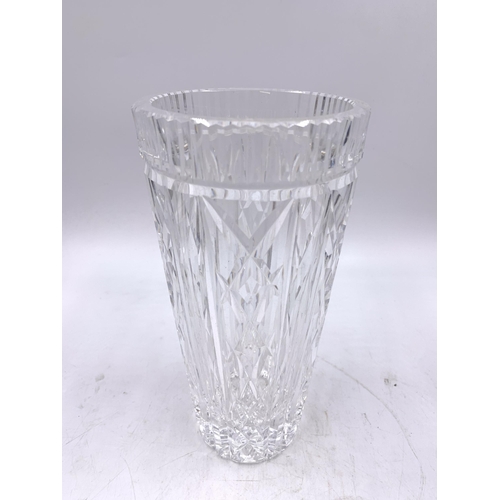 364 - A Waterford Crystal vase - approx. 20cm high