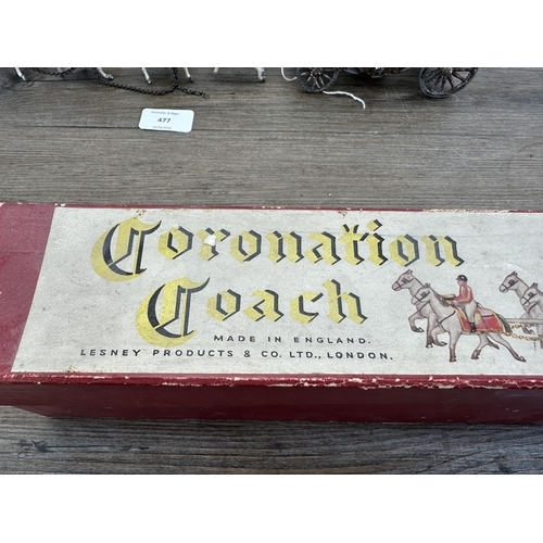 477 - A vintage boxed Lesney Products & Co Ltd. Coronation Coach