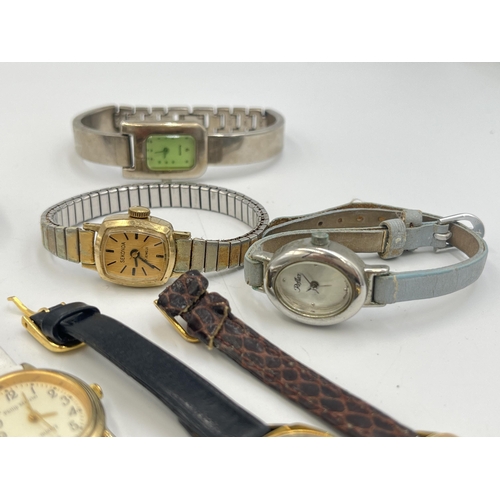 2226 - A collection of lady's and men's wristwatches to include gillex, Basis, Ardem 17 jewels, Pulsar etc.