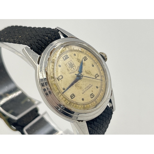 2232 - A vintage Muralt 17 jewels Incabloc automatic men's wristwatch