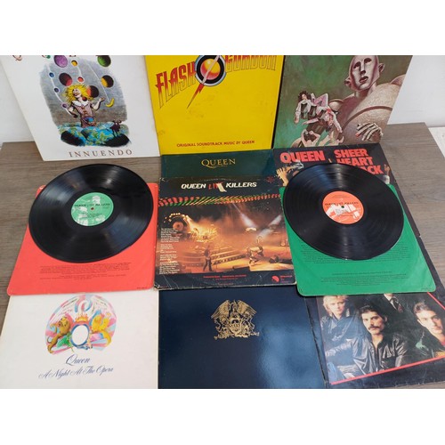 753 - Thirteen Queen vinyl records to include 'Live Killers', 'A Night at the Opera', 'News of the World',... 