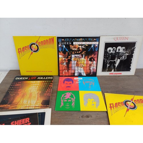 753 - Thirteen Queen vinyl records to include 'Live Killers', 'A Night at the Opera', 'News of the World',... 