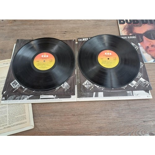 771 - Six Bob Dylan LP vinyl records, 'The Times They Are A-Changin', 'Bob Dylan', 'Blonde On Blonde', 'In... 