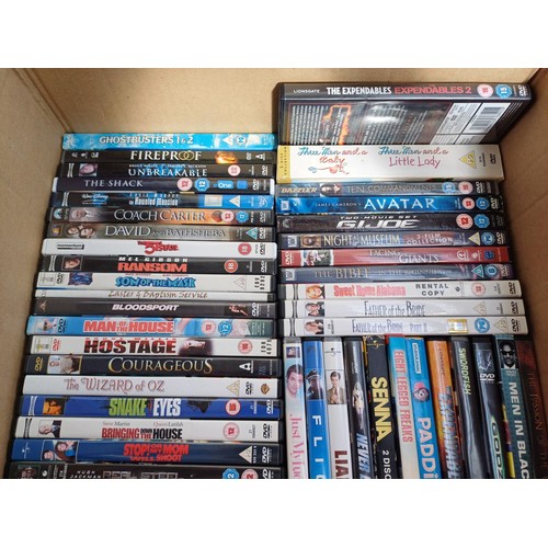 777 - Four boxes containing mixed media to include two sealed Xbox 360 Call of Duty - Advanced Warfare dis... 