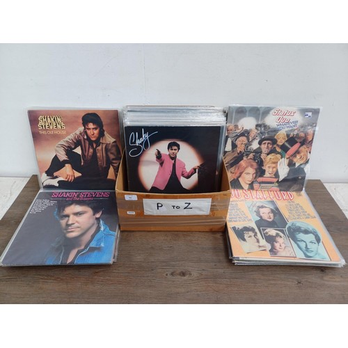 782 - A collection of LP vinyl records to include Reo Speedwagon, Charlie Rich, Pretenders, Johnny Rivers,... 