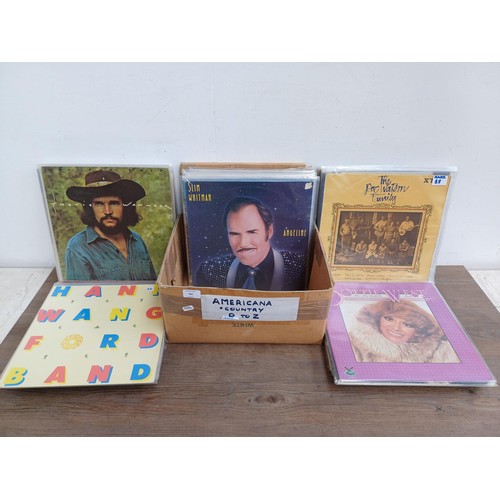 784 - A collection of LP vinyl records to include The Marshall Tucker Band, Roger McGuinn, Augie Meyers, R... 