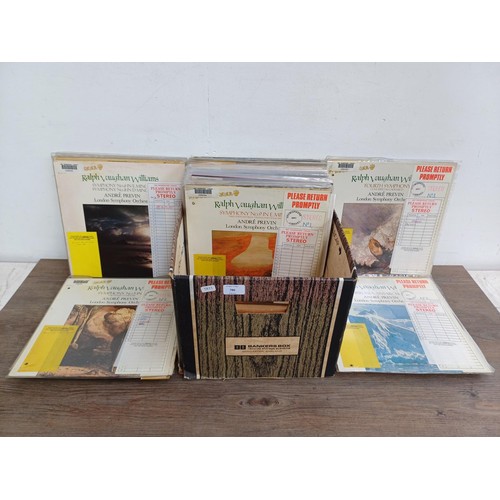 786 - A collection of classical LP vinyl records