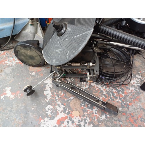 849 - An Alesis DM6 electronic drum kit for spares or repair