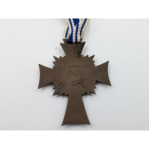 2149 - A WWII Third Reich Cross of Honour of the German Mother medal