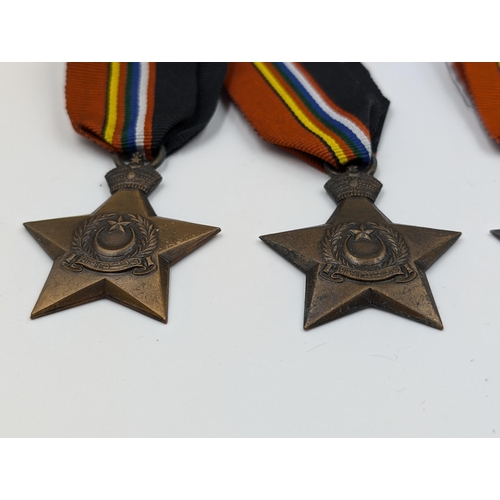 2158 - Ten WWII Bahawalpur Victory medals