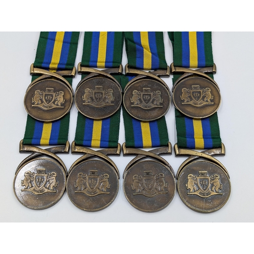 2179 - Eight Republic of Venda Long Service medals