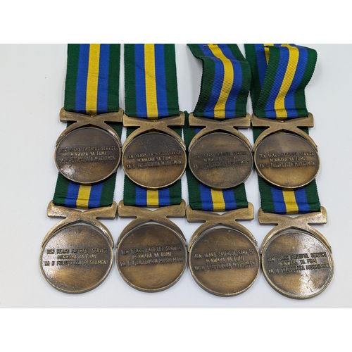 2179 - Eight Republic of Venda Long Service medals