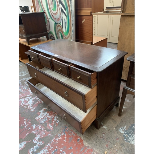 135 - A Stag Minstrel mahogany chest of drawers - approx. 73cm high x 107cm wide x 46cm deep