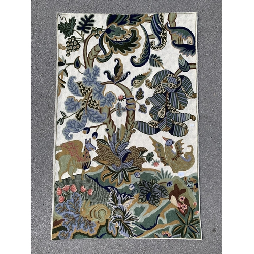 17 - An Arts and Crafts style tapestry wall hanging - approx. 145cm high x 92cm wide