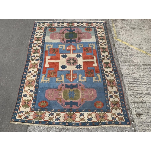 3 - A mid 20th century Kilim rug - approx. 321cm x 235cm