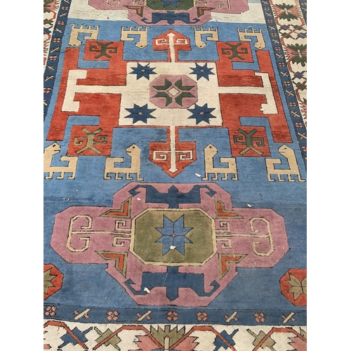 3 - A mid 20th century Kilim rug - approx. 321cm x 235cm