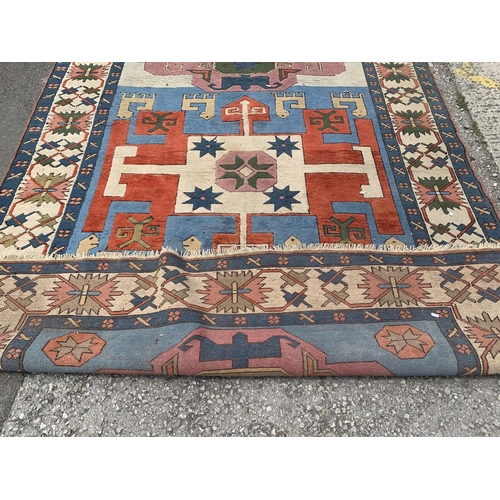 3 - A mid 20th century Kilim rug - approx. 321cm x 235cm