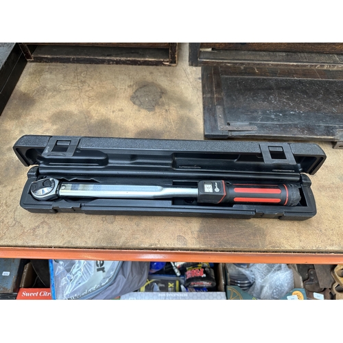 1055 - Two cased Norbar torque wrenches