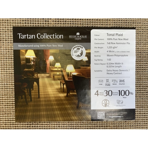 18 - A large quantity of Hugh Mackay carpet samples from The Tartan Collection - each approx. 65cm x 65cm