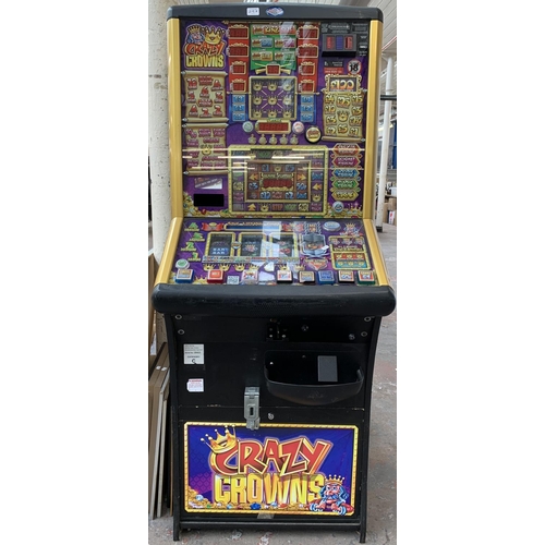 215A - A Reflex Gaming Crazy Crowns fruit machine - approx. 172cm high x 72cm wide x 64cm deep