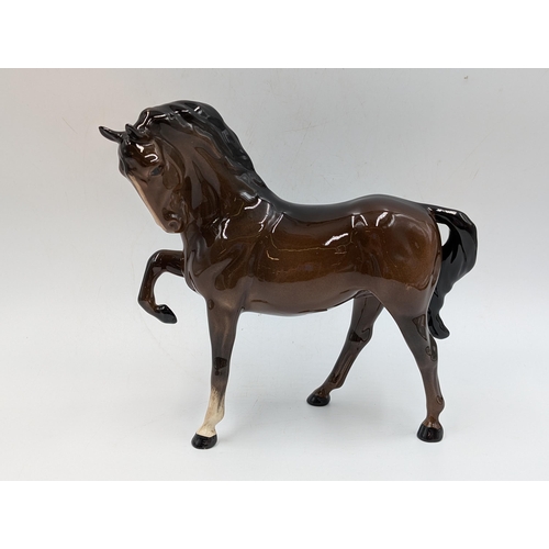 437 - A Beswick Prancing Stallion horse figurine - model no. 1549