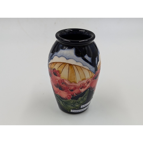 443 - A Moorcroft Pottery Forever England vase designed by Vicky Lovatt - approx. 11cm high